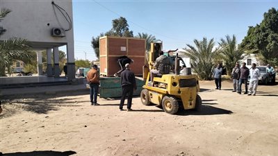 دعم مستشفى الفرافرة المركزي في الوادي الجديد بجهاز أشعة مقطعية.. صور