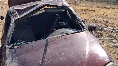 مصرع طالب بالصف الثالث الإعدادي في انقلاب سيارة ملاكي ببور توفيق بالسويس