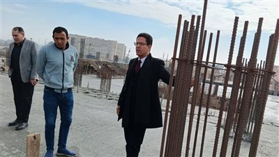 رئيس جامعة بنها يتفقد أعمال إنشاء مبنى المدرجات بكفر سعد ومسجد الرحمن الرحيم بجوار كلية التربية