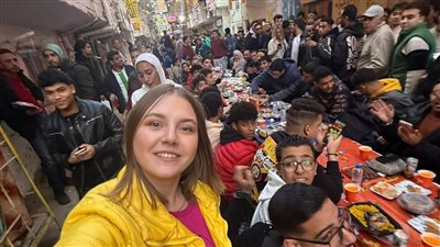 مارينا الأوكرانية تشارك في إفطار المطرية لأول مرة: انتظرت هذا اليوم لأعيش أجواء رمضان بمصر| خاص 