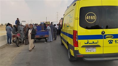 أسماء الـ 23 شخصا ضحايا حادث تصادم سيارتين في بني سويف