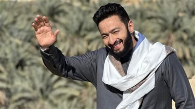 حمادة هلال: هدفي إن سلسلة المداح تكون زي ألف ليلة وليلة.. وأحمد ربنا إننا من الأعمال الـ5 المتصدرة.. وبكره جملة 