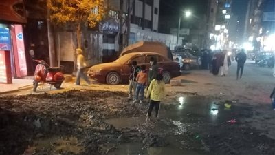 لوجود كسر مفاجئ.. قطع المياه عن مناطق حي أول المحلة بالغربية 