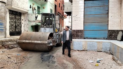محافظ كفر الشيخ يتابع أعمال تركيب الإنترلوك بسيدي سالم ضمن مشروعات الخطة الاستثمارية