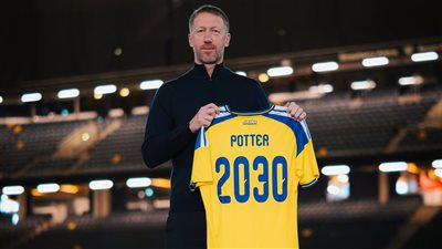 رسميًا.. الاتحاد السويدي لكرة القدم يجدد عقد جراهام بوتو إلى 2030
