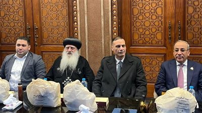 خلال إفطار حياة كريمة.. مطران طنطا يشيد بروح الوطنية والعمل التطوعي