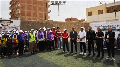 إطلاق مبادرة «أسوان بشبابها أجمل» للارتقاء بمستوى النظافة العامة بمنطقة السيل الجديد 