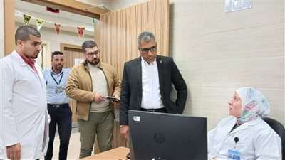 لرفع درجة الاستعداد للعيد.. جولة مفاجئة لنائب مدير فرع الرعاية الصحية بوحدة طب أسرة وادي طور سيناء 