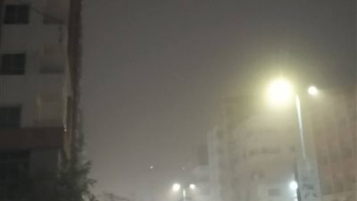 عاصفة ترابية تضرب مدن مطروح والساحل الشمالي