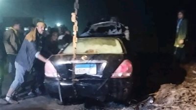 مصرع شخصين وجارِ البحث عن ثالث إثر سقوط سيارة في إحدى الترع بالغربية