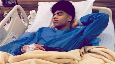 إجراء جراحة ناجحة لإبراهيم محمد لاعب فريق الشباب بالنادي الأهلي