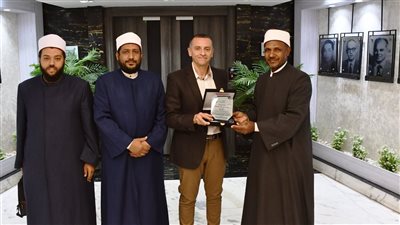 خلال لقائه بوفد منطقة وعظ أسوان.. لاشين: التنسيق لتكثيف القوافل الدعوية لتعزيز قيم الولاء