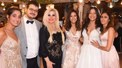 سيدة الأعمال ليلي شتا تحتفل بزفاف نجلها المهندس سيف الله الساعي بمدينة رأس سدر (صور)