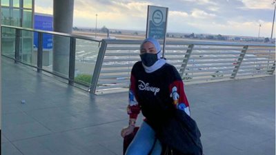 نداء شرارة تسافر إلى لبنان لتسجيل ألبومها الجديد (صورة)