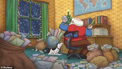 لا أريد هدية الكريسماس هذا العام احتاجك فقط لإصلاح سترة والدي.. رسالة طفل لبابا نويل (صور)