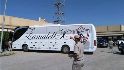 التحقيق مع المتهمين بمحاولة إلقاء الحجارة على أتوبيس نادي الزمالك