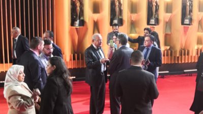 نجيب ساويرس يحضر حفل افتتاح مهرجان القاهرة السينمائي بدورته الـ42 (صور)