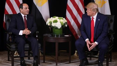 الرئاسة: السيسي يتلقى اتصالًا هاتفيًّا من الرئيس الأمريكي ترامب