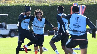 “النني” يُنهي تدريباته مع أرسنال استعدادًا لمواجهة توتنهام بالبريميرليج