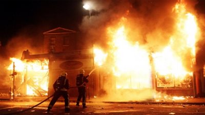 مصرع طفلين في حريق منزل بالشرقية