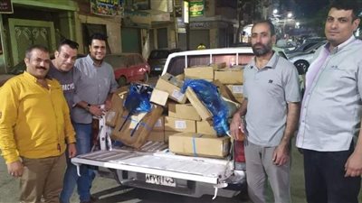 ضبط 20 طن ملح طعام و1690 كرتونة حلوى فاسدة خلال حملات رقابية بمركز ملوي بالمنيا