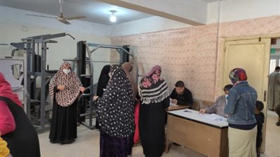 إقبال كثيف للناخبين بقرية ميت شهالة بدائرة الشهداء وتلا في المنوفية