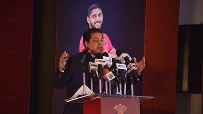 أبو العينين: اليوم هو يوم تاريخي لنادي كليوباترا.. وفخور بكلمة السيد رئيس الجمهورية في باريس