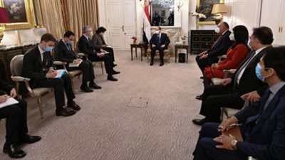 “السيسي” لصحيفة لوفيجارو الفرنسية: سد النهضة يهدد إمدادات المياه لـ100 مليون مصري