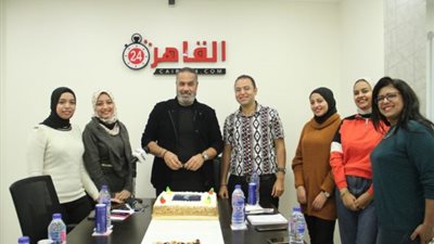 جمال العدل في زيارته لمقر “القاهرة 24”: “تجربة شبابية مميزة لم أتخيلها” (صور)