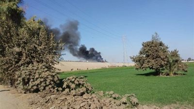 الحماية المدنية بالقليوبية تكشف كواليس حريق 2 تانك أكسجين أعلى سيارة بطريق بنها الحر