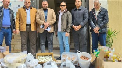ضبط مواد وسلع غذائية منتهية الصلاحية ومجهولة المصدر خلال حملات تموينية بالبحيرة 