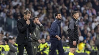 سيميوني بعد خسارة الديربي: كنا نستحق التعادل أمام ريال مدريد وافتقدنا للسيطرة