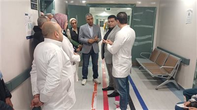 مدير الرعاية الصحية بجنوب سيناء يتفقد مستشفى شرم الشيخ الدولي| صور
