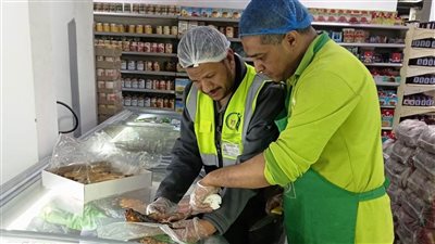 حملات مكثفة بأسوان للتأكد من صلاحية الغذاء