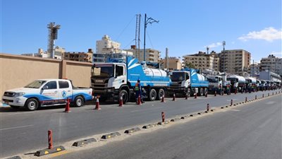 القابضة لمياه الشرب ترفع درجة الاستعداد القصوى لمواجهة موجة الطقس السيئ وسقوط الأمطار