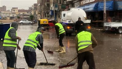 محافِظة البحيرة: انتشار أكثر من 1500 معدة وطاقم بجميع المناطق لرفع التراكمات أولًا بأول