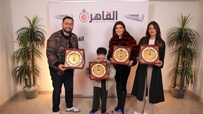 جومانا مراد: الناس صدقت أن علي السكري ابني في اللون الأزرق بسبب حالة الحب بينا.. وهو سبب كبير في نجاح العمل