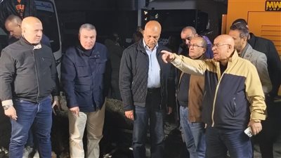 نائب وزيرة الإسكان يتابع أعمال ربط خط المياه بزهراء المعادي لتعزيز كفاءة الشبكات