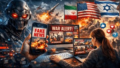 حرب الذكاء الاصطناعي تشتعل بين أمريكا وإيران فيديوهات مزيفة وتضليل إعلامي يخدع الملايين