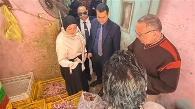 تموين الدقهلية تحبط كارثة غذائية.. وتضبط أكثر من طن دواجن نافقة داخل مخزن غير مرخص