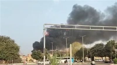 نشوب حريق في مخزن وقود بمنطقة الجزيرة بأسوان