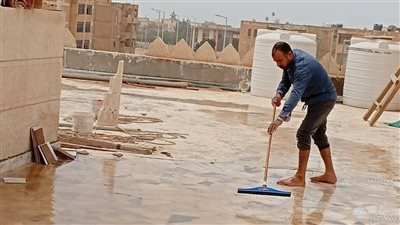 حملة نظافة في مساجد جنوب سيناء بعد موجة الأمطار 