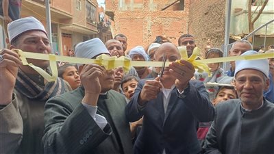 افتتاح مسجد الرحمن بنزلة الناوية ببني سويف بعد إحلاله وتجديده بتكلفة 11 مليون جنيه