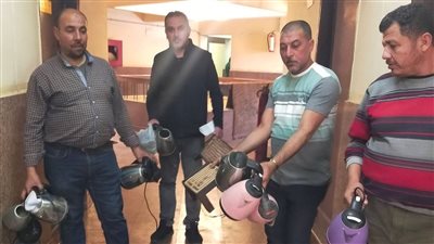 سخانات وغلايات في المكاتب.. حملة مفاجئة تكشف مخالفات استهلاك الكهرباء بإحدى شركات وزارة الكهرباء