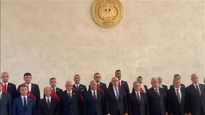 أعضاء النيابة العامة الجدد يؤدون اليمين القانونية أمام وزير العدل بحضور النائب العام ورئيس المجلس الأعلى للقضاء