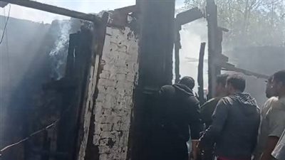 الحماية المدنية بالمنوفية تسيطر على حريق في منزل وحظيرة ماشية