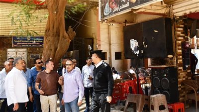 في جولة ميدانية.. محافظ أسوان: غلق وتشميع المقاهي والمحلات المخالفة