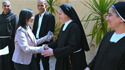 محافظ البحيرة ورئيس الجامعة يختتمان جولة التهنئة بعيد القيامة المجيد