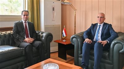 وزير الري يلتقي رئيس الوطنية للإعلام لبحث التعاون في مجال زيادة الوعي المجتمعي بقضايا المياه