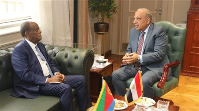 وزير الكهرباء يبحث مع وفد إريتري تعزيز الشراكة في الطاقة المتجددة